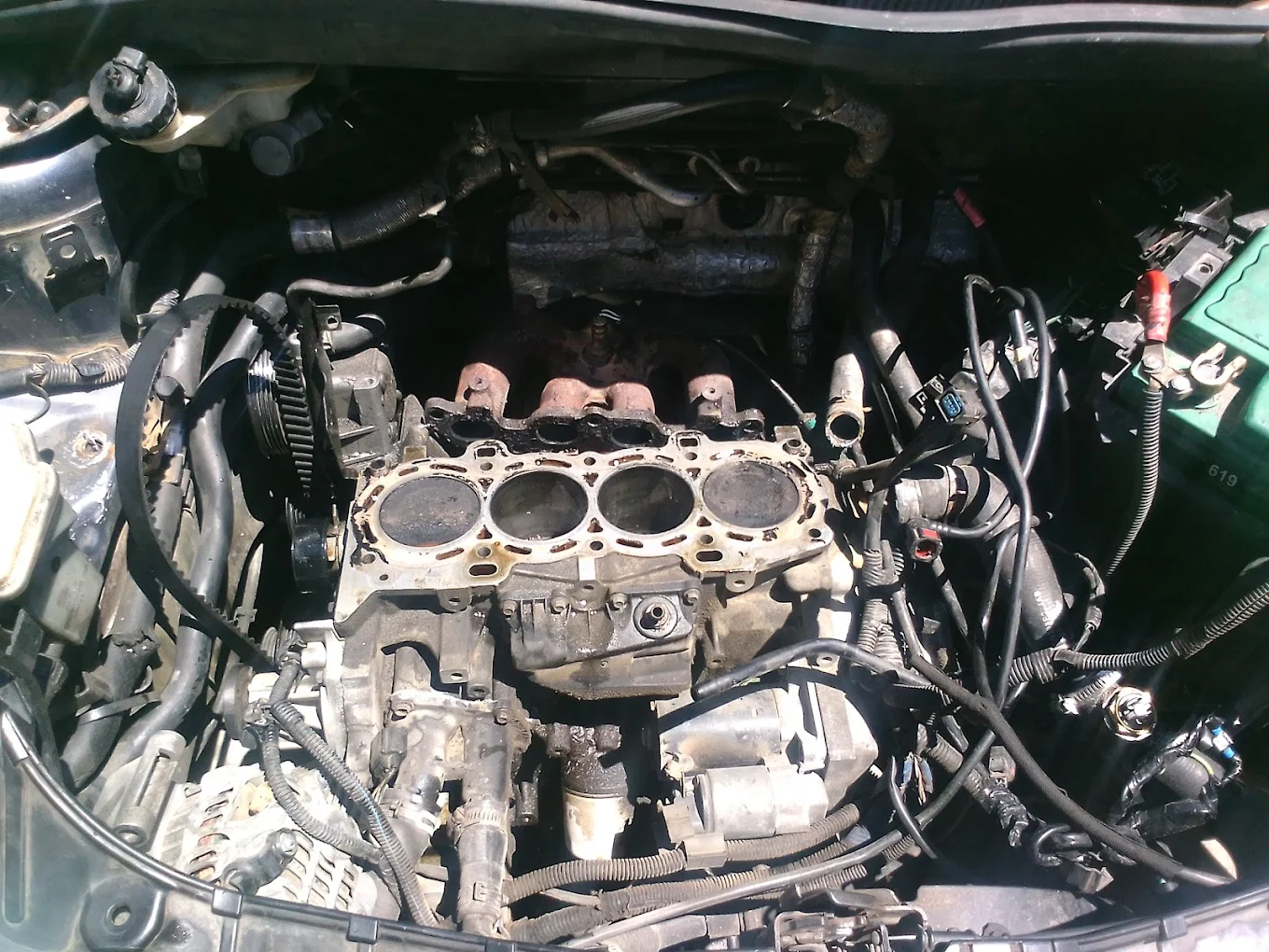 Under-Car Suspension Work