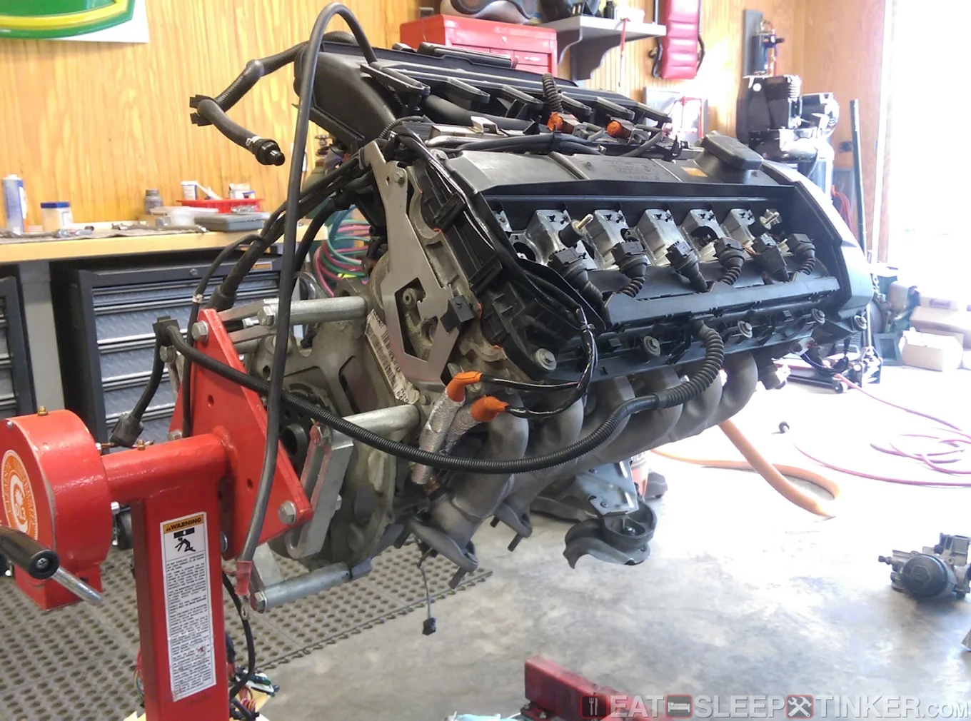 BMW E46 Engine on Stand