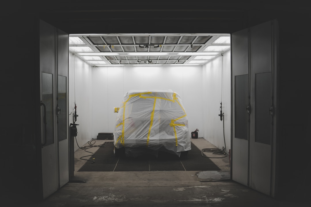 Spray Painting at Krish's Car Service Center in Brackenfell, Cape Town
